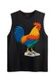 Mahalle's Rooster – Design T-Shirt / Tank Top (Optional)