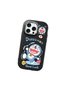 Black Soft Silicone Phone Doraemon with Camera Protection Compatible with iPhone 16 Pro Max Patterned - 3