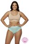 Private Pink 15 Pieces Soft Textured 100% Cotton Bato Panties Set- Heart Patterned Breathable Daily Panties - 3