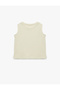Grey Babyboy Crew Neck Cotton Tanktop - 2