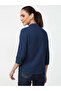 Female Shirt Shirt Blue - 3