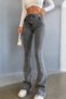 Loira Füme Flared High Waist L Stretch Fabric Jeans