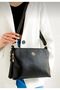 Women's 4-Compartment Quality Faux Leather Shoulder Bag