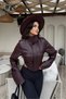 Women's New Season Corset Detail Cropped Leather Jacket - 2