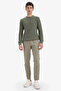 C6022Axkh454 Khaki Regular Fit Skinny Leg Trousers - 2