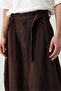 Barrel Fit Tailored Fit Belt Li Trousers Brown - 5