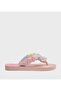 Ombre Plush Pink Girl's Flip Flops Slipper - 3