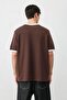 Short Sleeve Regular Fit T-Shirt Brown - 8