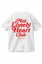 Unisex Oversized T-Shirt Heart Club Printed 100% Cotton Tee Shirt Comfortable Fit