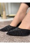 Elvara Women's Pointed Toe Dual-Use Stiletto Heel Stone Lace Detail Stylish Heels t Slipper 8 cm - 3