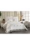 Eliza Gipürlü Bedspread 3 Pieces (Cream) - 4