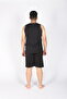 Collection Men's Pajama Set - Undershirt Set with Shorts - Cotton Piece Home Wear Set - 5