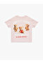 Pink Babygirl Plain Cotton T-Shirt - 2