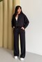 Oversized Zippered Modal Sports Suit Wide Leg Wide-Leg 3182 - Special Series - 7