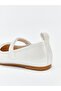 Lcw Steps Ecru Bow Detailed Girls' Ballerinas - 5