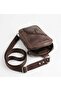 Genuine Leather Crisscross Straps Direction Changer Shoulder Bag (Body Bag) - 3