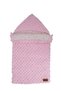 Portbebe for Babies 0-12m White Unisex Newborn Sleeping Bag Cotton Fabric Puffy Knit - 3