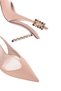 Women's Special High Heels Stylish Buckled Open Back Casual Pointed Toe Evening Dress Shoes 400 - 7