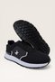 Men's Orthopedic Airfile Daily Walking Running Sneakers Sports Shoes Black - White - 5