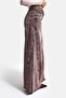 Women's Dark Denim Color 4S6-157 Super Palazzo 100% Cotton Denim Jean - 6