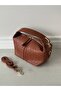 Tan Women's Lockable Sandal El and Shoulder Bag - 3