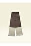 Premium Men's Brown Viscose Blend Tasseled Patterned Scarf / Shawl - 3