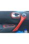 Renault Megane 2 Full Set Dashboard, Trim, Chest Panel with Mahogany Finish in Red Color Special Design - 3