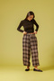 Checked Balon Pantolon