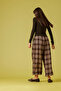Checked Balon Pantolon - 4