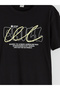 Lcw Kids Black Printed Boy's T-Shirt - 3