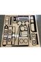 Volkswagen Bora Console/Maun Finish 1998+ 30 Pieces Full Set Piano Black Glossy Black