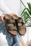 Birk Women's Double Buckled Orthopedic Non-Slip Comfortable Sole |   Daily Summer Journal Sandals - Slipper