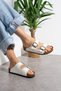 Birk Women's Double Buckled Orthopedic Non-Slip Comfortable Sole |   Daily Summer Journal Sandals - Slipper - 2