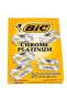 شفرات حلاقة أمان مزدوج الحواف من الكروم والبلاتين، للاستخدام مفرد (عبوة من 100 شفرة)