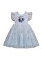 -Snow Whisper Pink Dress, 1Y to 8Y - 2