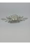Crystal Bead Detailed Comb Hairpin, Bridal Hairpin, Special Occasion Hairpin, Bun Hairpin, Wedding Hairpin - 5
