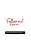 Follow Me if You Can Car Sticker – Auto Window Lettering – Vehicle Rear Window Trunk Modified Decor 23X10 cm - 2