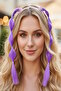 Purple Hair Children's Crown - 2