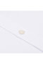 Albini White Twill Relax Formula Exclusive Tailor Fit Button-Down Collar Cotton Shirt - 4