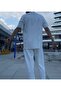 Men's Oversized Basic T-Shirt Pants Set Comfortable Fit Daily Combination - 3