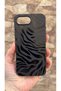iPhone 16E Compatible Zebra D Patterned Silicone D Shock-Absorbing Classic Protected Rubber Case - 2