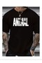 Men's Crew Neck Relaxed Fit Printed T-Shirt