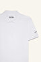 D9779Axwt34 White Slim Fit Slim Fit Polo Neck Sportsman Piqué Short Sleeve T-Shirt - 8