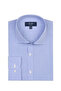 Albini Blue Slim C Striped Exclusive Super Piumino Italian Collar Tailor Fit Pa Cotton Shirt - 2