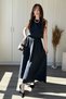 Tencel Fabric Skirt Blouse Set - 3