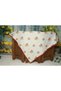 100% Cotton . Double-Layer Muslin Baby with Pompom on the Edge Patterned Si Blanket - 3