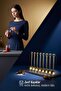 8-Piece Luxury Gold Zamak Measuring and Spice Spoon Set - Special Design 722902