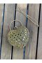 Crystal Heart Look Evening Dress Bag