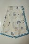 100% Cotton . Double-Layer Muslin Baby with Pompom on the Edge Patterned Si Blanket - 5