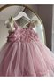 Special Occasion Dress with Tulip Details